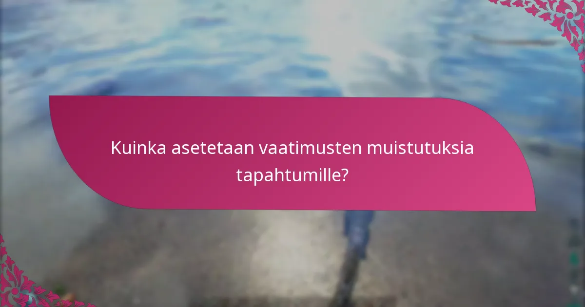 Mitkä kanavat voin käyttää tapahtumailmoituksiin?