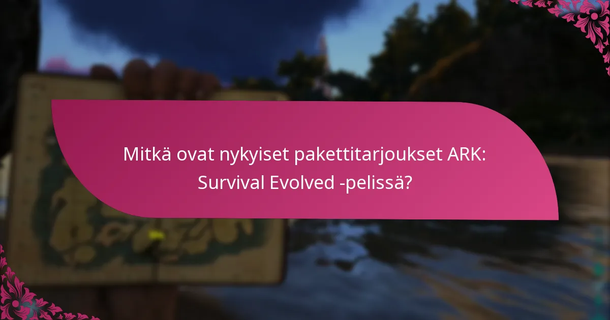 Mitkä ovat pakettitarjousten edut?