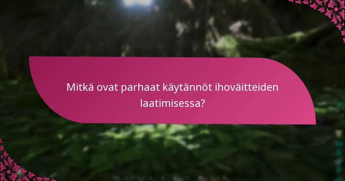 Mitkä ovat tyypilliset tapahtumakestot ihonhoitotuotteiden väitteille?